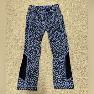 Lululemon Pace Rival Crop Ace Spot Lullaby Black